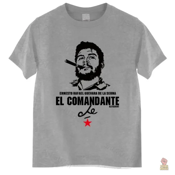 t-shirt-che-guevara-el-comandante-1 T-shirt El Comandante en style communiste