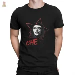 T-shirt à motif étoile, style rétro et engagé
