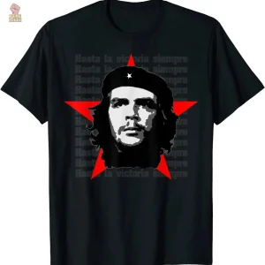T-shirt Che Guevara avec étoile révolutionnaire emblématique