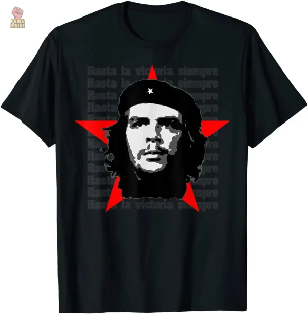 t-shirt-che-guevara-etoile-revolutionnaire-1 T-shirt Che Guevara avec étoile révolutionnaire emblématique