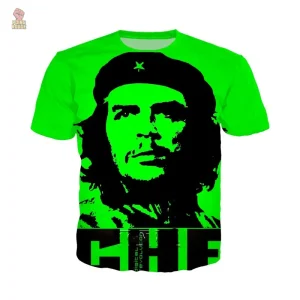 T-shirt aux couleurs vives, symbole du mouvement communiste