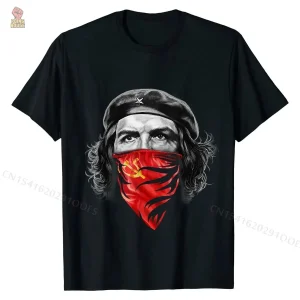 T-shirt soviétique avec motif inspiré du communisme