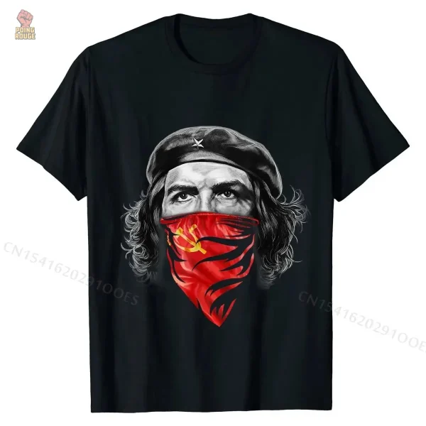 t-shirt-che-guevara-foulard-sovietique-1 T-shirt soviétique avec motif inspiré du communisme