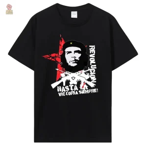 T-shirt "Hasta la Victoria Siempre" pour les passionnés communistes