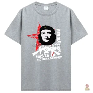 T-shirt avec inscription "Hasta la Victoria Siempre