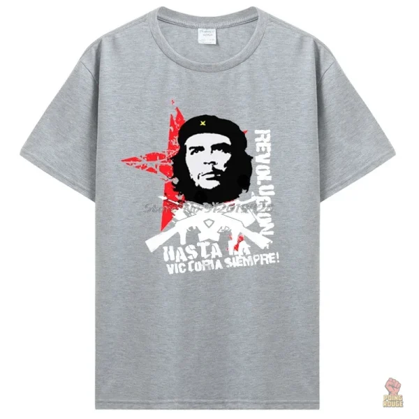 T-shirt avec inscription "Hasta la Victoria Siempre