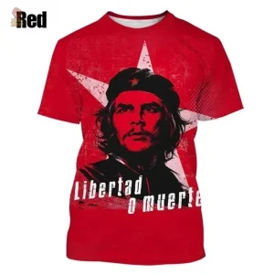T-shirt Libertad O Muerte, style communiste