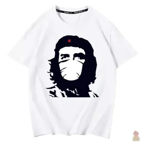 T-shirt avec motif moderne inspiré du communisme