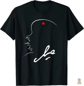 T-shirt Che minimaliste, design inspiré de Che Guevara