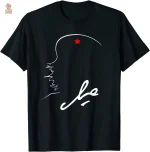 T-shirt avec illustration iconique de Che, style épuré