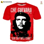 T-shirt "Our Day Will Come" au design communiste