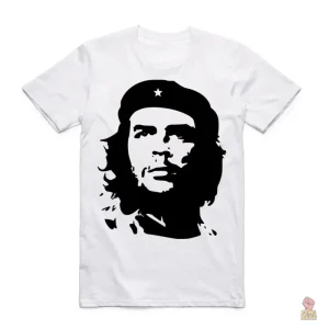 T-shirt noir portrait intemporel communiste