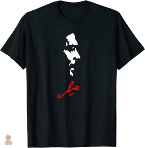 T-shirt avec un profil artistique inspiré de Che Guevara