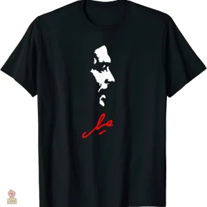 T-shirt avec un profil artistique inspiré de Che Guevara