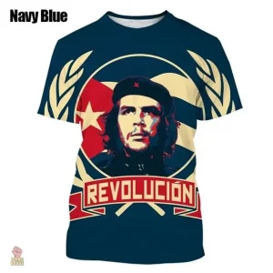 T-shirt Révolución Cubain au design communiste