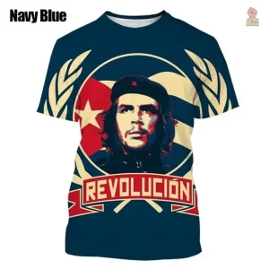 T-shirt inspiré par le mouvement révolutionnaire cubain