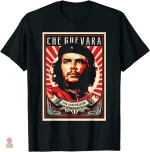 T-shirt révolutionnaire Che Guevara en coton