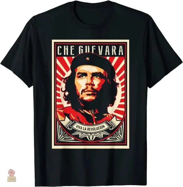 t-shirt-che-guevara-revolutionnaire-1 T-shirt révolutionnaire Che Guevara en coton