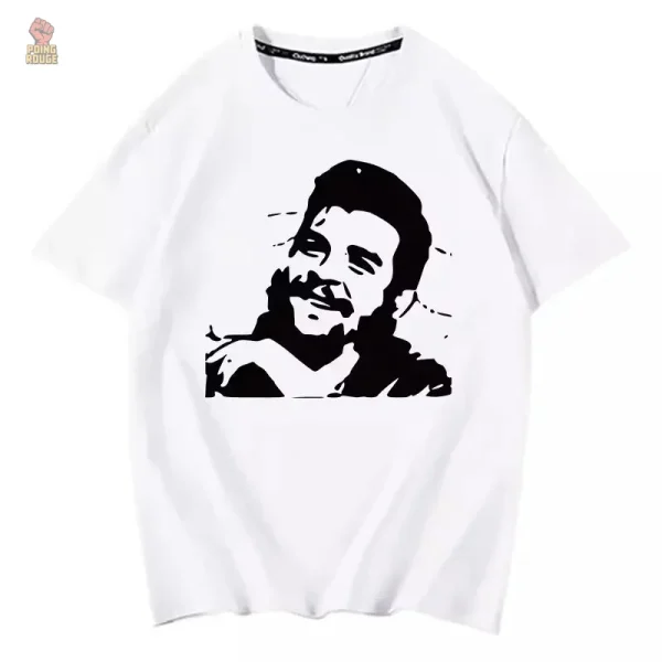 t-shirt-che-guevara-sourire-revolutionnaire-1 T-shirt révolutionnaire avec motif sourire
