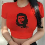 T-shirt féminin à message politique