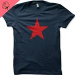 T-shirt avec symbole soviétique distinctif