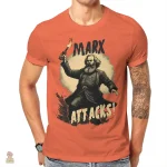 T-Shirt avec un visuel provocateur et engagé