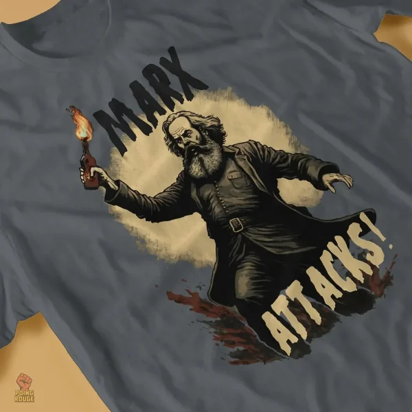 T-Shirt avec design inspiré de Karl Marx