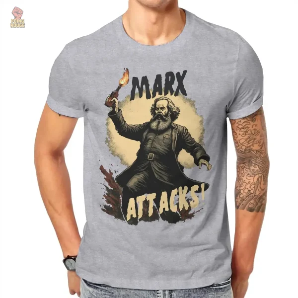 T-Shirt à message engagé sur le communisme