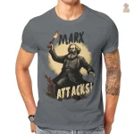 T-Shirt Karl Attacks, style graphique unique