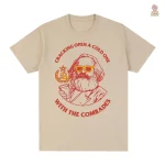 T-Shirt tendance avec message décalé sur la bière