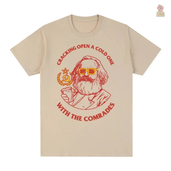 T-Shirt tendance avec message décalé sur la bière