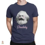 T-Shirt rouge "Daddy", un classique du militantisme