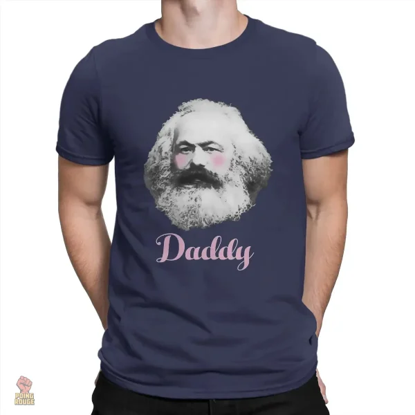 T-Shirt rouge "Daddy", un classique du militantisme