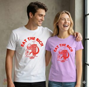 Tee-shirt engagé pour les idéaux communistes