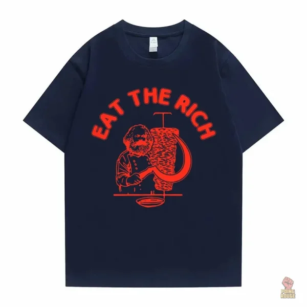 Style décontracté avec un message critique