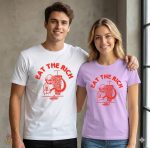 Tee-shirt à message sur l'inégalité économique