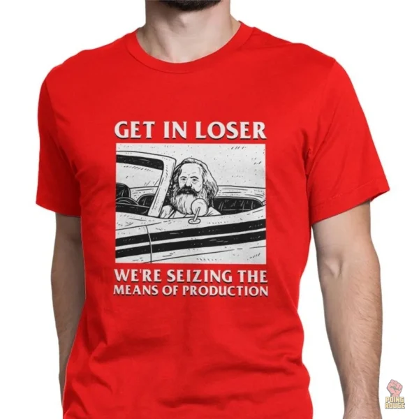 T-Shirt qui attire l'attention avec son slogan