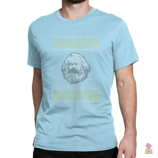 T-Shirt Karl Noël impression originale