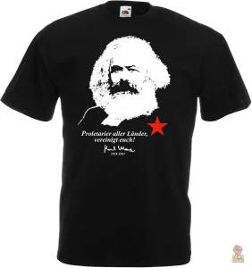 Tee-shirt engagé avec message prolétarien fort
