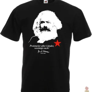 Tee-shirt engagé avec message prolétarien fort