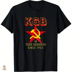 T-shirt KGB en affaires depuis 1954