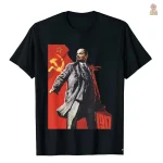 T-shirt Lénine Forever avec design révolutionnaire 1917