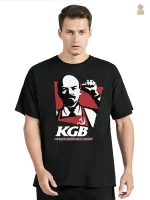 T-shirt Lenine KGB parodie Finger Breakin Good