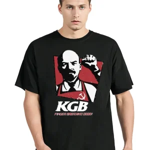 T-shirt Lenine KGB parodie Finger Breakin Good