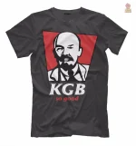 T-shirt parodique Lenine KGB inspiré de KFC