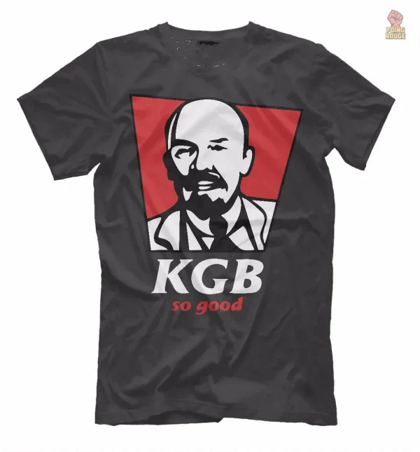 t-shirt-lenine-kgb-so-good-parodie-kfc-1 T-shirt parodique Lenine KGB inspiré de KFC