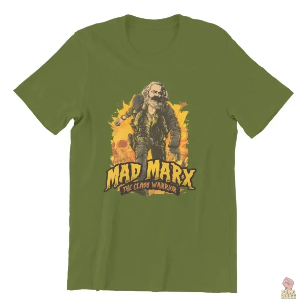 T-shirt avec message inspirant de Marx