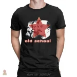 T-Shirt Engels Lénine Old School, style vintage