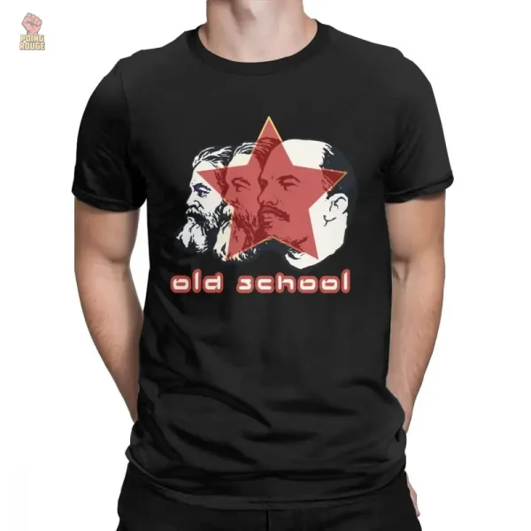 Mode militante : T-shirt hommage à Engels et Lénine