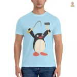 T-shirt Pingu, design coloré et provocateur